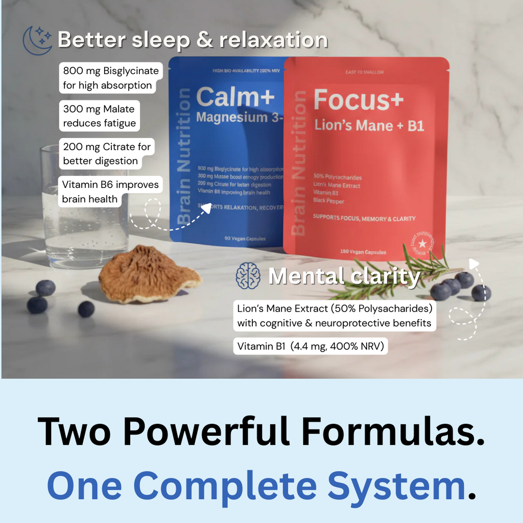 Triple Magnesium & Lion's Mane Stack