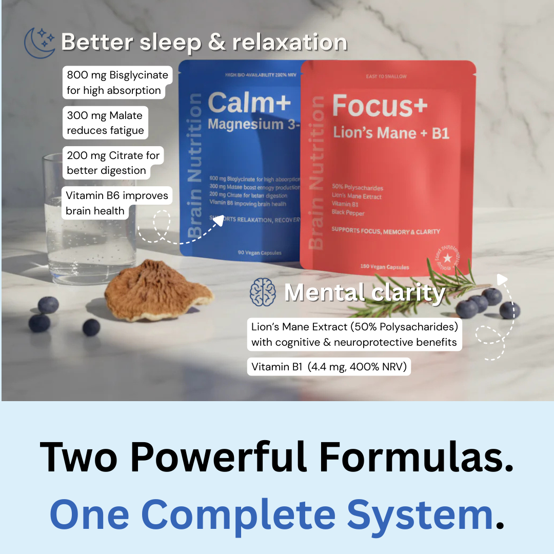Triple Magnesium & Lion's Mane Stack