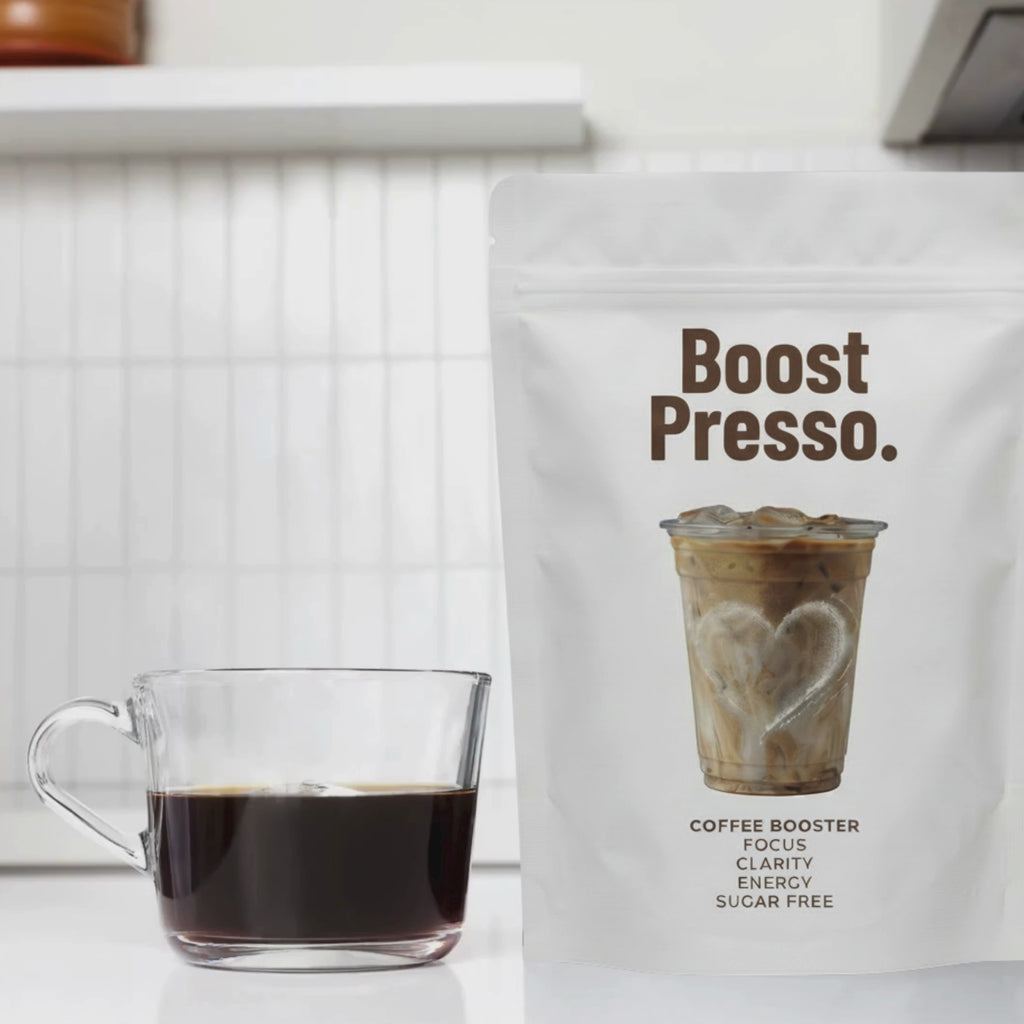 Coffee Booster Enriched With L-Theanine For Calm Focus & Crash-Free Energy